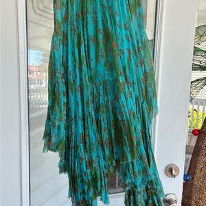 FP One Clover Printed Asymmetrical Skirt